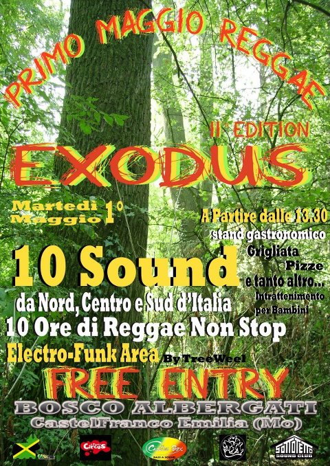 1 Maggio Reggae a BoscoAlbergati