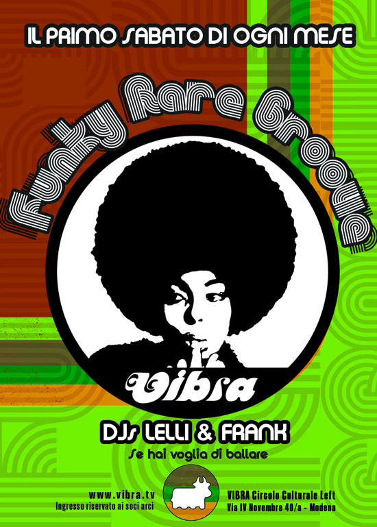 Sabato 05 Gennaio, se hai voglia di ballare FUNKY RARE GROOVE djs Lelly & Ghello