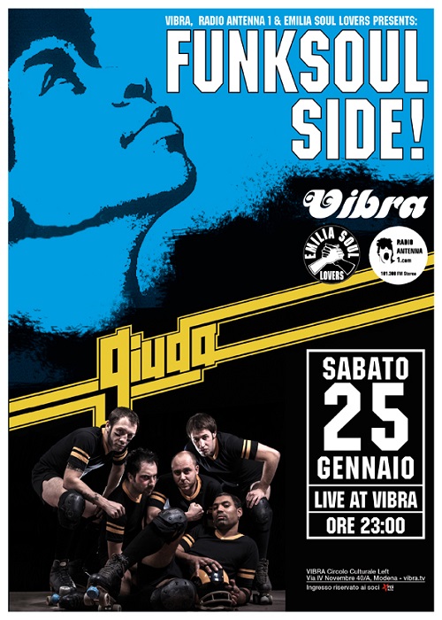 Sabato 25 Gennaio  GIUDA in concerto