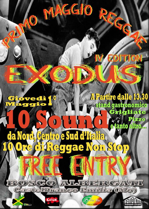 01 Maggio Reggae – IV edition EXODUS