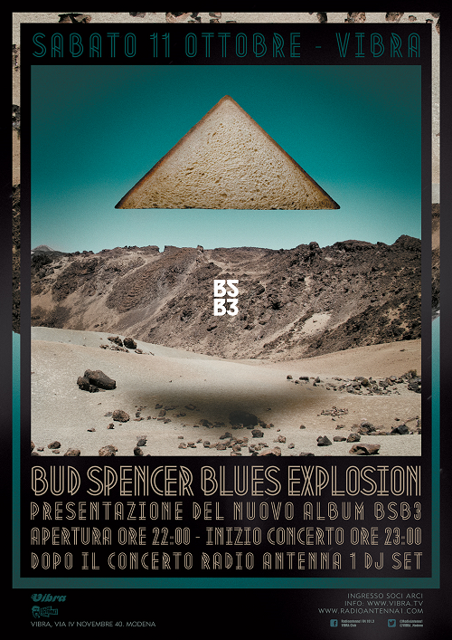 Sab 11 Ottobre – Bud Spencer Blues Explosion + Chicken Queens  INIZIO CONCERTI ORE 22:00