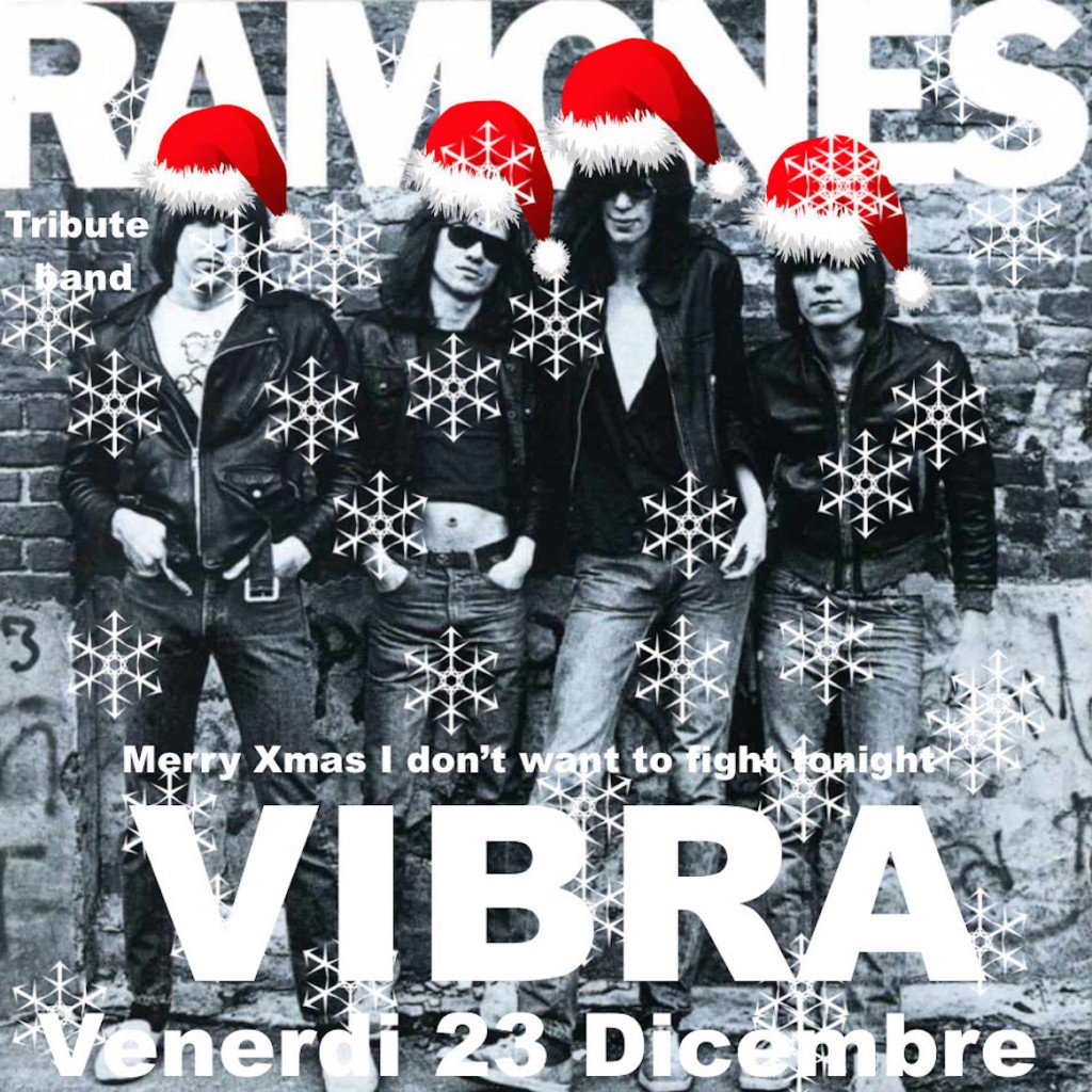 Venerdi 23 Dicembre Krock Party  RAMONE TRIBUTE BAND LIVE + i djs di krock