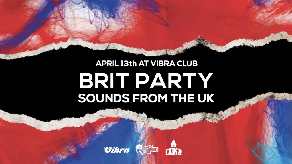 SABATO 13 APRILE BRIT PARTY – SOUNDS FROM THE UK ! RadioAntenna1 + Laika