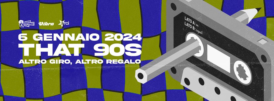 Sabato 06 Gennaio That 90s con radio Antenna 1