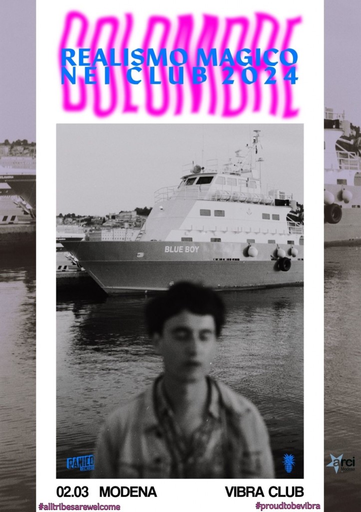 Sabato 02 Marzo Suner presenta COLOMBRE in concerto