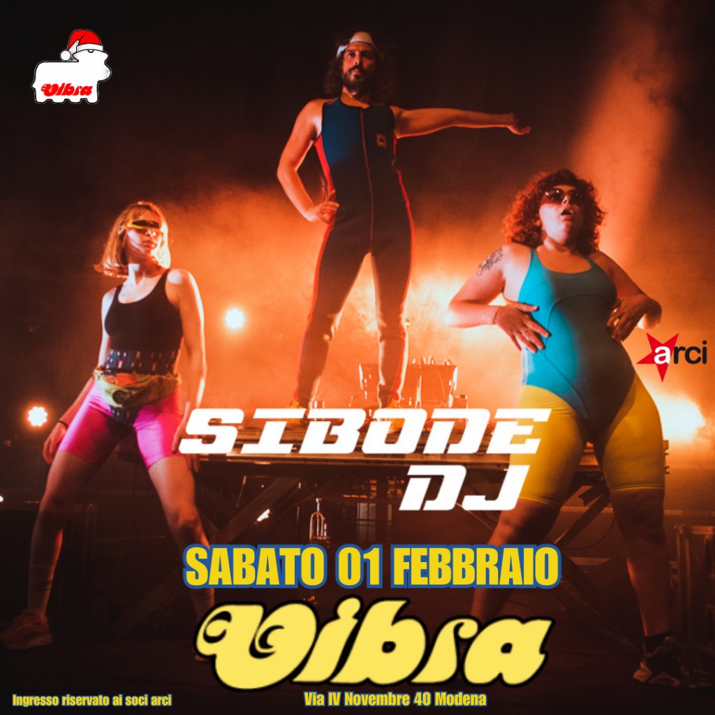 SABATO 01 FEBBRAIO SIBODE DJ nuova data