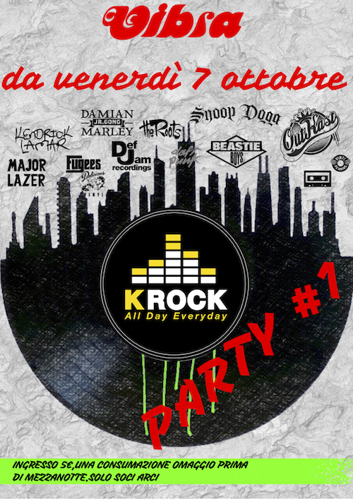 Inaugurazione — KROCK Party #1   The Buffies live + Krock djset