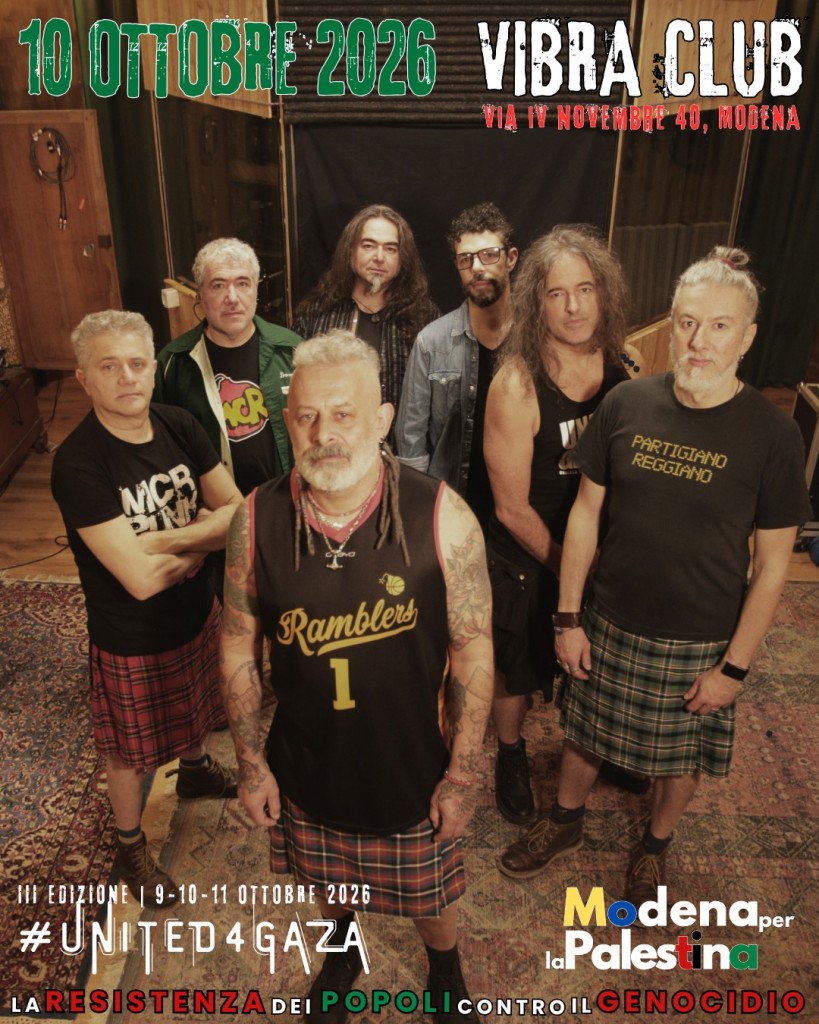Sabato 10 Ottobre  h.2230 MODENA CITY RAMBLERS live set