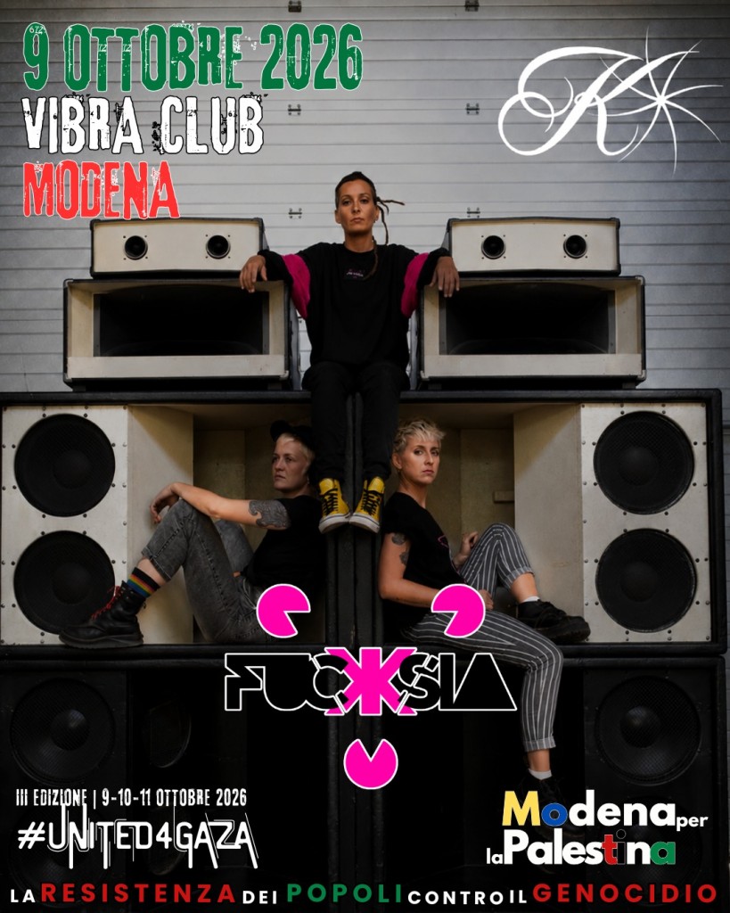 Venerdi 09 Ottobre FUCKSIA  live set