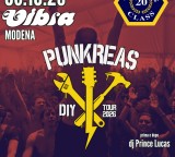 Sabato 03 Ottobre PUNKREAS live + dj Prince Lucas #workingclass  20th years anniversary
